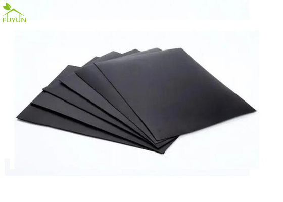 Επίγεια κατασκευή 1.0mm υπεραγορών αντι HDPE κάλυψης διήθησης LDPE μαύρα Geomembrane σκάφη της γραμμής υφάσματος
